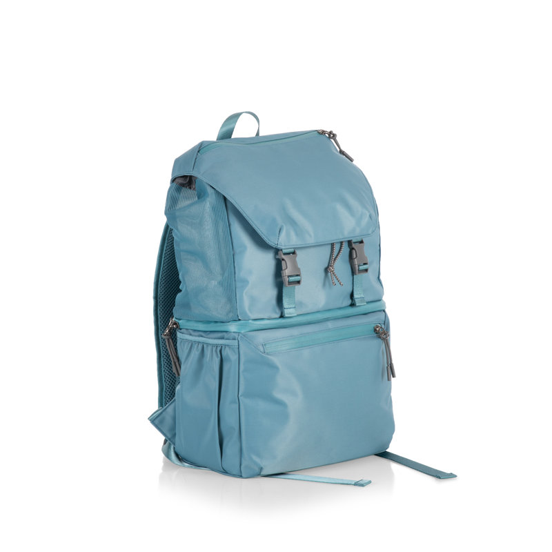 Sac à dos Tarana Cooler fabriqué avec des matériaux recyclés, Bleu