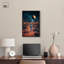 «Astronaut Arid Journey I», reproduction d'art sur toile par Art Remedy, cadre noir, 16 x 24-2013352994-2013352995