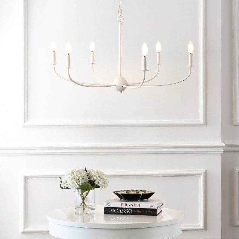 Lustre DEL 35 po Ainsley, Blanc