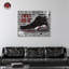 Just Just It Sneaker, impression de citations sur toile par Notoriart-104453788-104453793