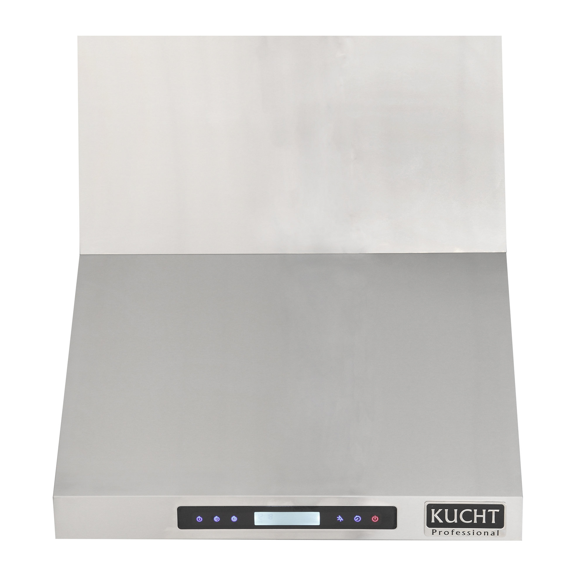 Kucht 30" 900 Cubic Feet Per Minute Ducted (Vented) Wall Range Hood with Baffle Filter and Light