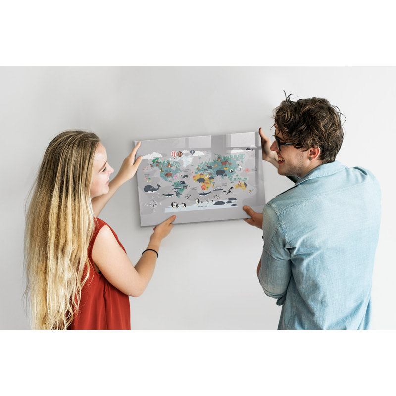 Magnetic Glass Dry Erase Board