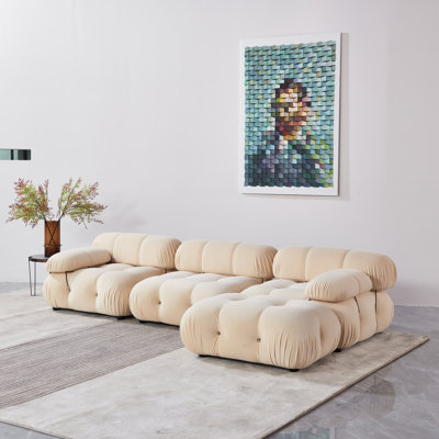 Daimion Upholstered L-Shaped Sectional Reversible