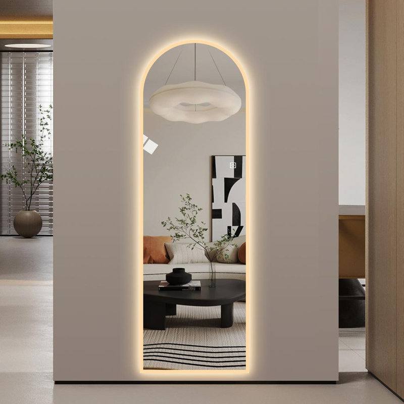 65" x 21" LED Full Length Wall Mirror