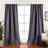 Bantam Solid Blackout Thermal Rod Pocket Curtain Panels-1908196874-1919176693
