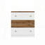 Table d'appoint en bois avec rangement