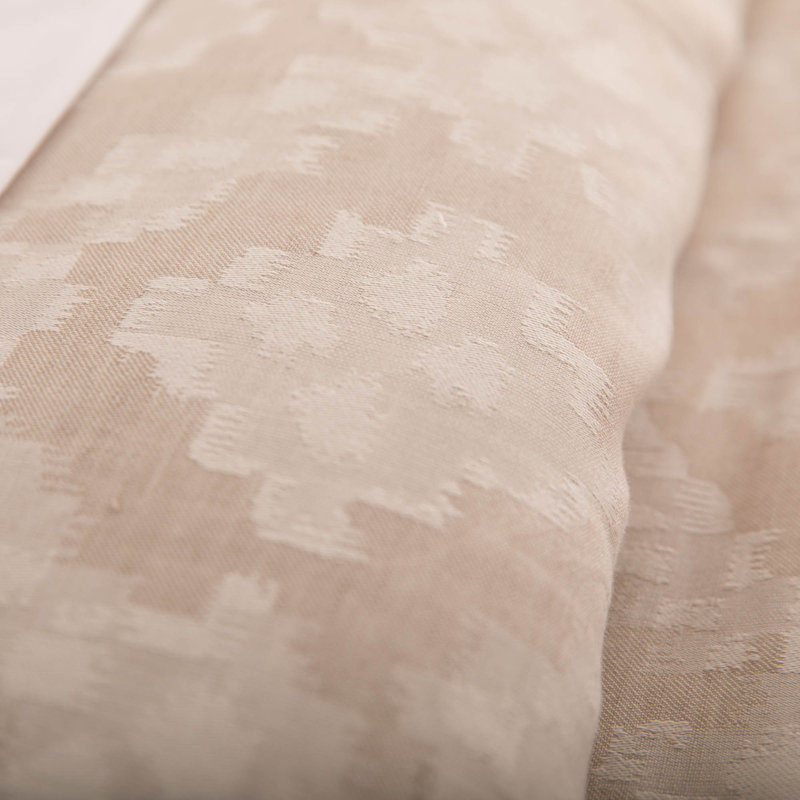 Dalton Duvet Cover Set, Queen Duvet Cover + 2 Shams, Taupe
