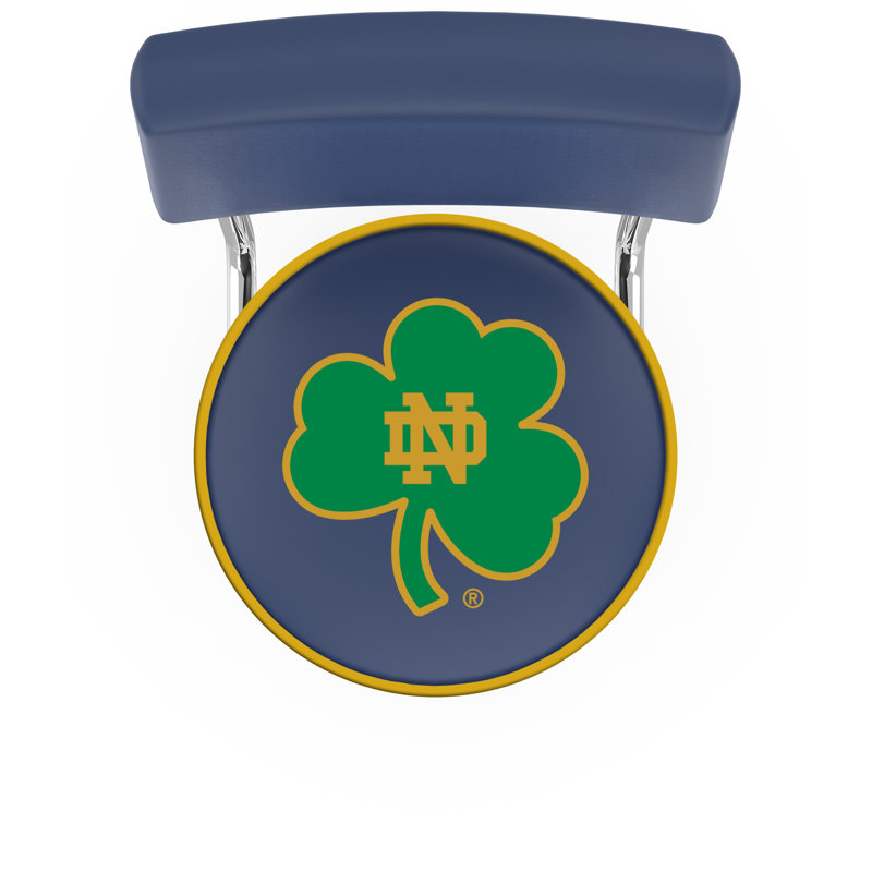NCAA 30" Swivel Bar Stool, Notre Dame- Shamrock