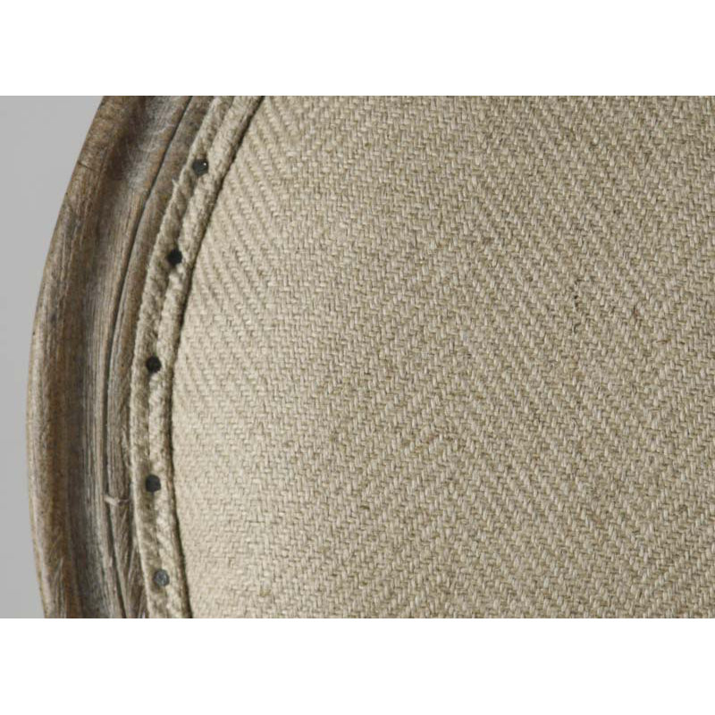 Arvidson Settee, Brown Linen