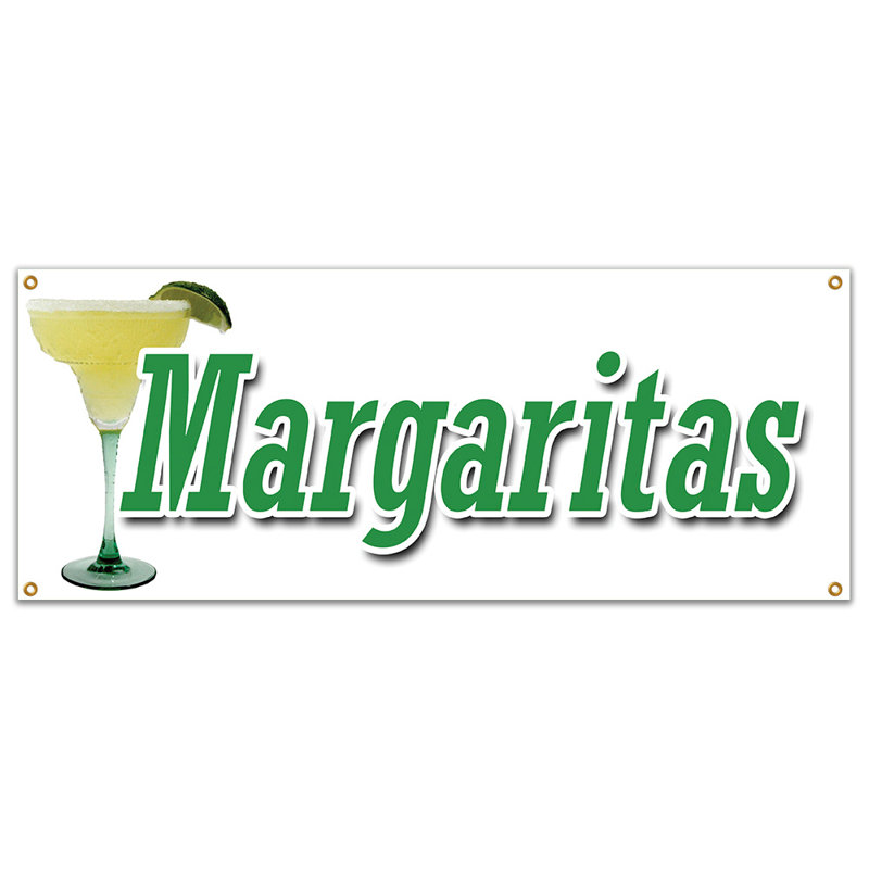 Signe de bannière Margaritas