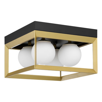 Luna Glass LED Flush Mount