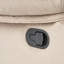 Fauteuil inclinable souple, fauteuil inclinable manuel luxueux en café, tissu doux pour la peau, porte-gobelets doubles