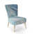 Abstract Blue Silver Polyester Blend 2 selected