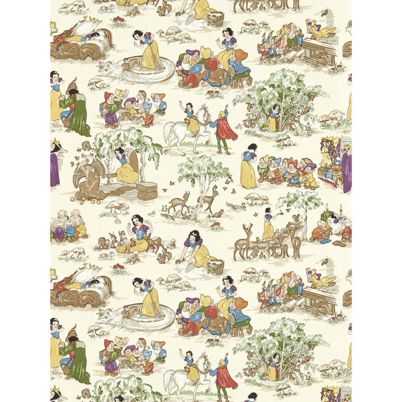 Snow White Wallpaper, Whipped Cream