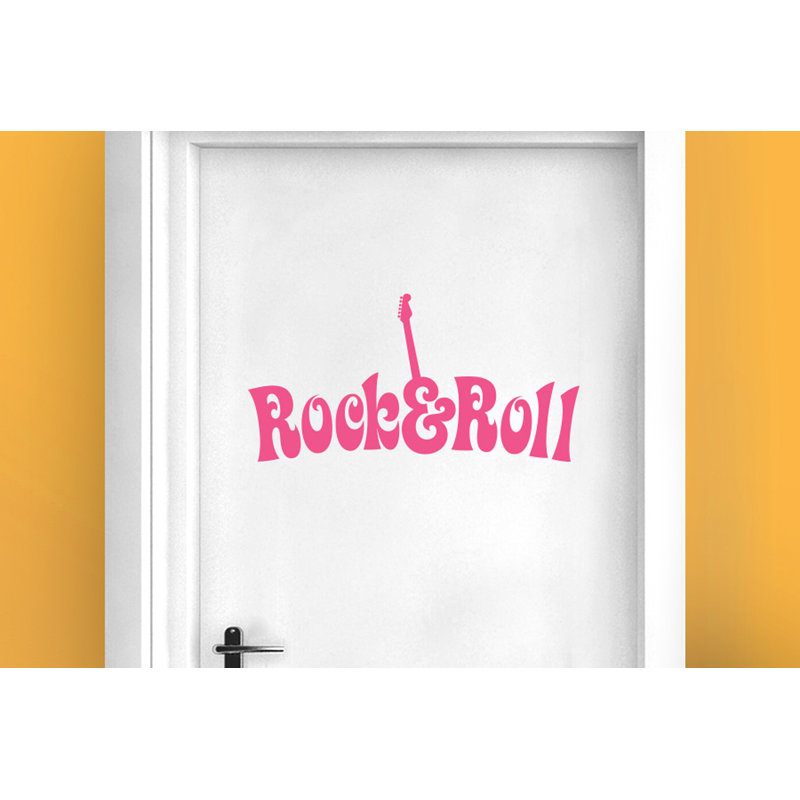 Entertainment Wall Decal, Pink