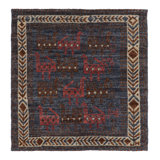 Burano One-of-a-Kind 2'3X2'6 Hand Knotted Area Rug