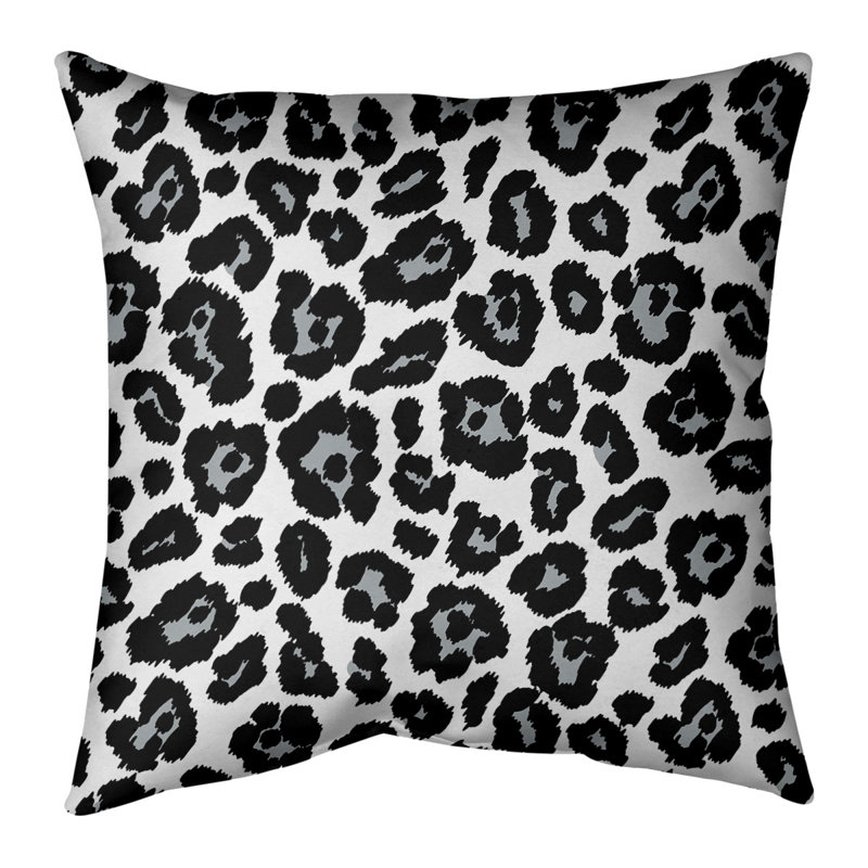 Housse de coussin carrée, Blanc, 16" x 16", Polyester filé
