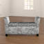 Kristian Velvet Upholstered Storage Bench-1246419959