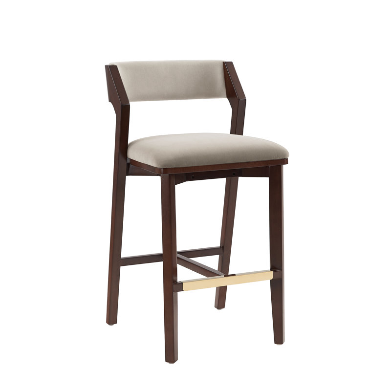 Tabouret de bar Patricia, Tabouret de bar (siège d'une hauteur de 28,9 po), Lin lin
