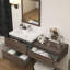 Meuble-lavabo mural 60 po avec évier en acrylique renforcé Aliki-1123569515