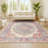 Stites Medallion Fuchsia/Mustard/Indigo Rug-1906932602