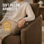 Fauteuil d'appoint surdimensionné en chenille 32,7 po-802451605