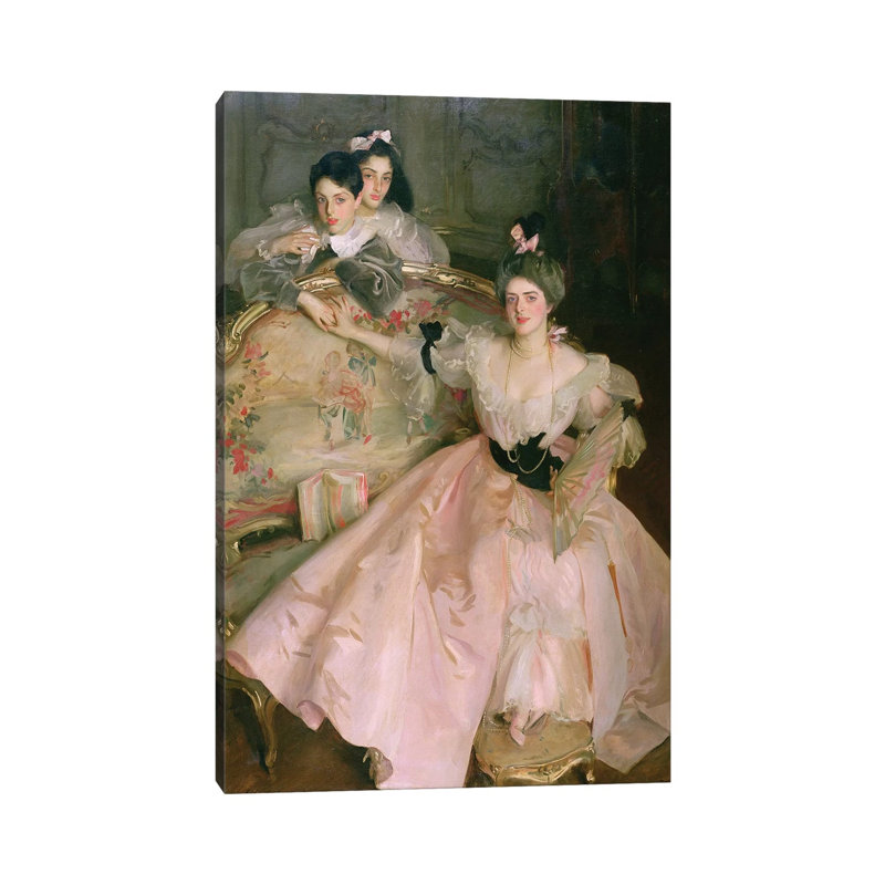 Mrs. Carl Meyer, Later Lady Meyer, And Her Two Children, 1896 by John Singer Sargent - Wrapped Canvas Gallery-Wrapped Canvas Giclée