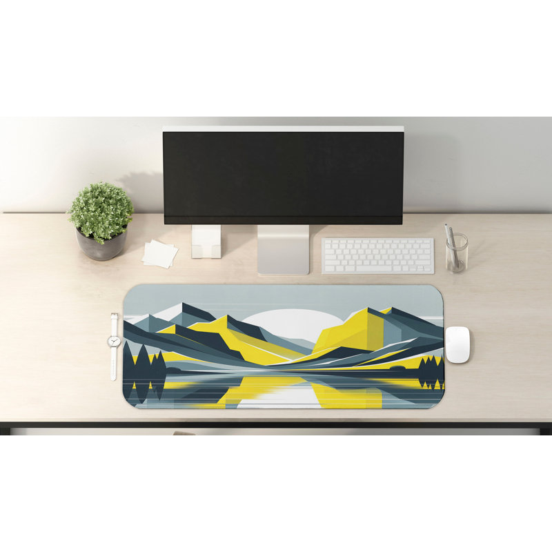 Ovalene Rubber Desk Pad