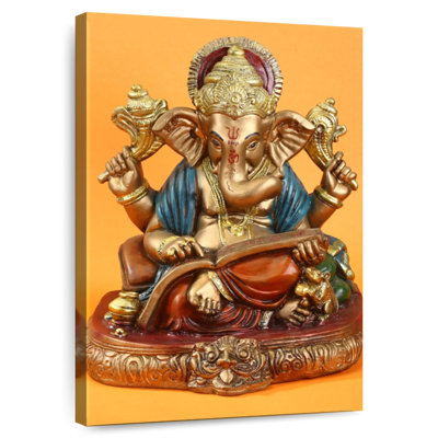 Adella Golden Ganapati Idol