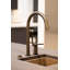 East Linear Pull Down Single Handle Kitchen Faucet-1912690494