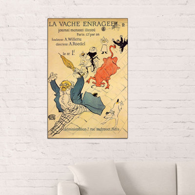 Henri De Toulouse-Lautrec - Wrapped Canvas Print