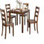 Ensemble de table de salle à manger 5 pièces Transitional Style