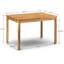 Carmel Oak Solid Wood Dining Table-1547274254