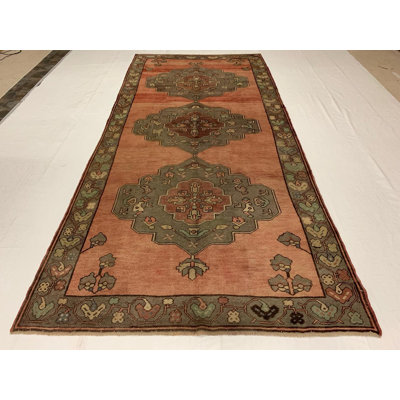 Tapis Dakhia fait à la main 5 x 11 po Anatolian