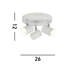 Alcoa Glass LED Flush Mount-99061875