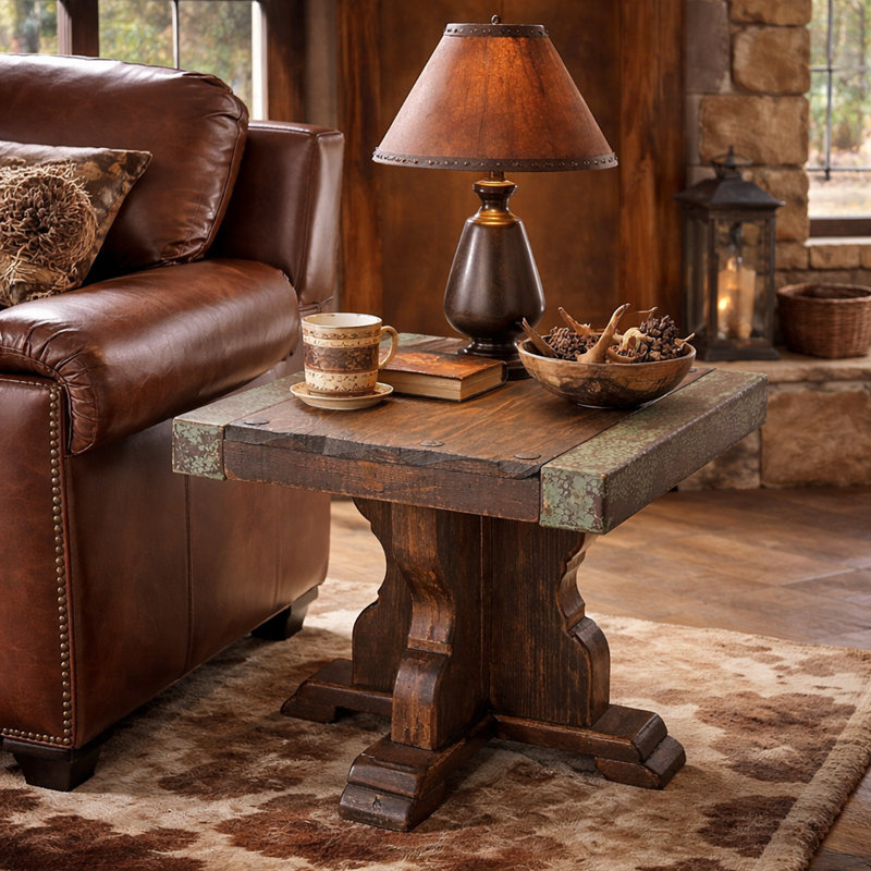 Sierra Ridge Solid Wood End Table