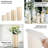 40inch Ivory DIY Accordion Cylinder Cardboard Folding Pillar Pedestal Box, Display Column Stand With Round Top Plate