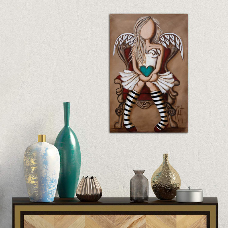 Colette - Wrapped Canvas Painting Print, 66.04 cm H x 45.72 cm W x 3.175 cm D