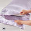Taies d'oreiller en satin lisse style polyester - expérience de sommeil luxueuse
