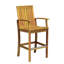 Monterey Teak Outdoor Patio Bar Stool