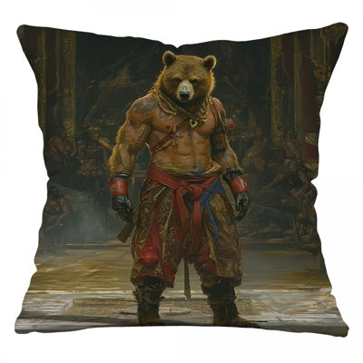 Coussin Warrior Bear