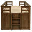 Lit simple capitaine avec lit gigogne Starboard-378832970