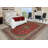 Khusbu Distressed Frederic Red Rug