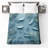 Blue Palm Leaves Bedding Palm Bedspread Plants-125060126