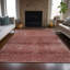 Tapis intérieur / extérieur rose lavable à la machine Xhevrie-111928281