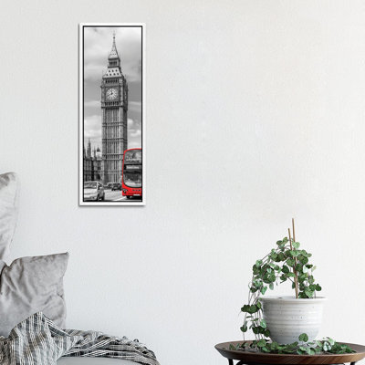 Elizabeth Tower | Vertical Panorama 1 Piece Panoramic Wall Art on Canvas