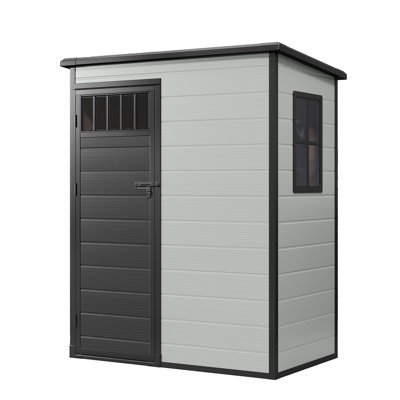  Remise de rangement extérieure 5 x 3 pi avec fenêtres latérales