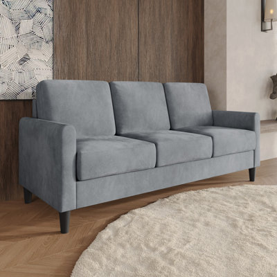 Goliad Velvet Arm Sofa