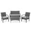 KD WICKER 4 PC CHAT ENSEMBLE