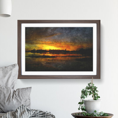 Sunset View Vol.3 - Picture Frame Painting